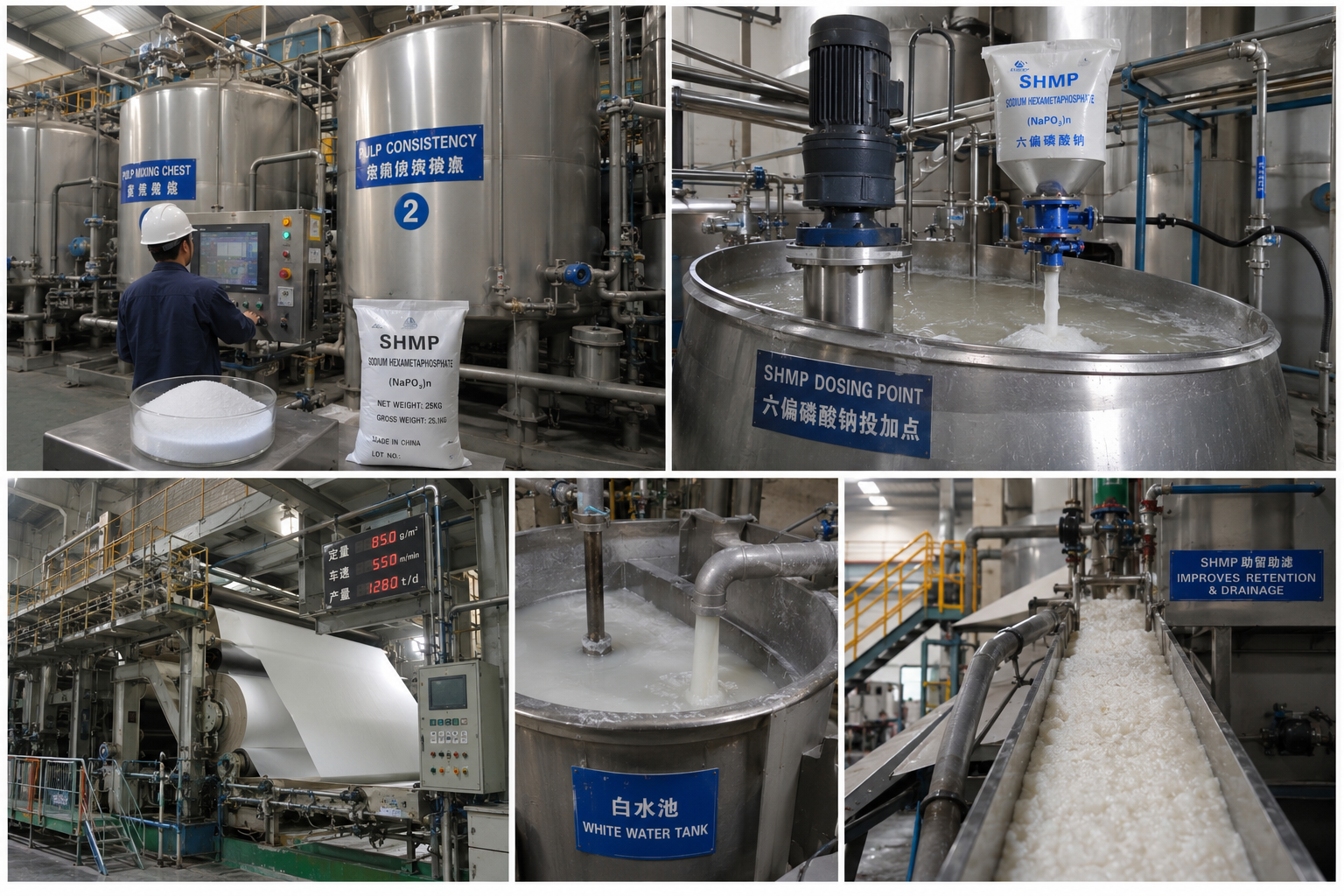 The Role of SHMP in the Booming Paper Industry
